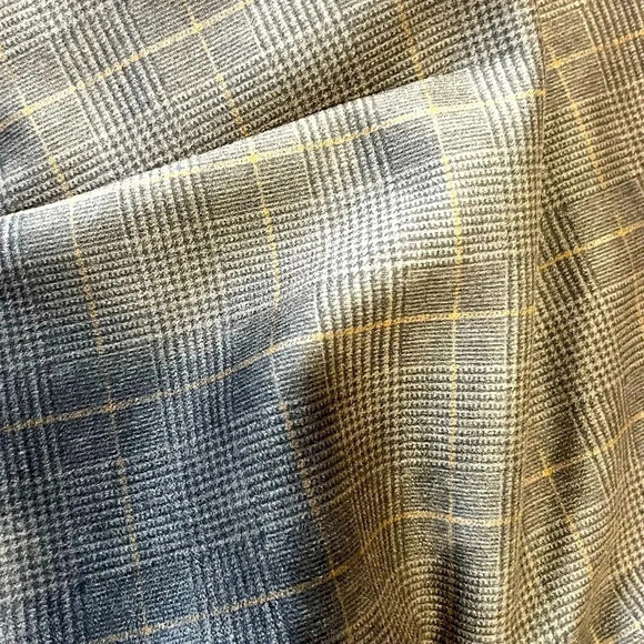 T Tahar plaid faux suede pants women plus size tummy control size 1X - Picture 10 of 17